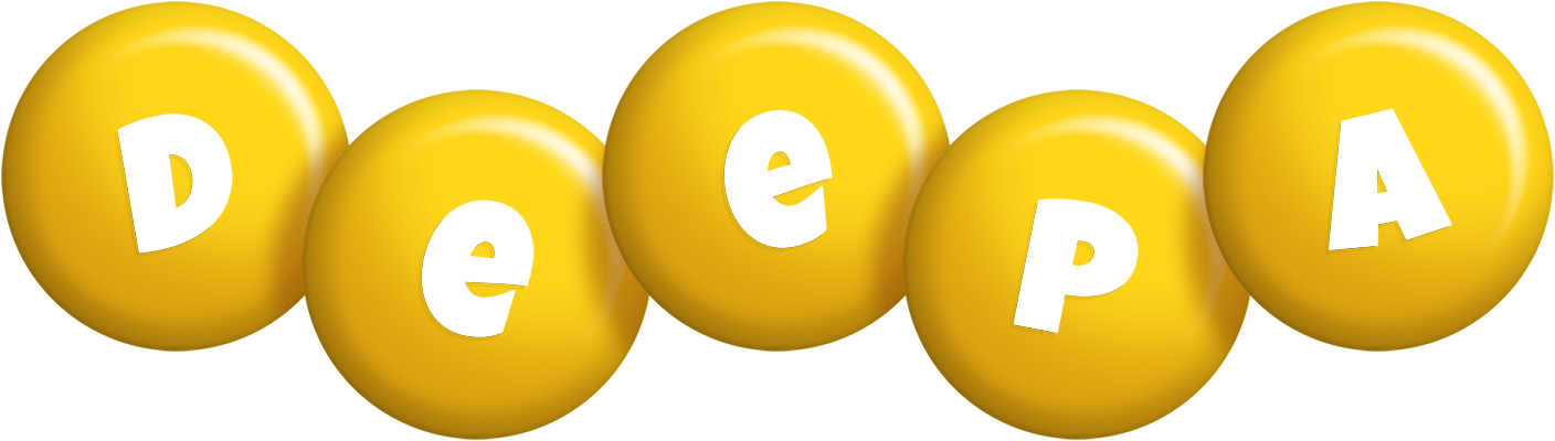 Deepa candy-yellow logo
