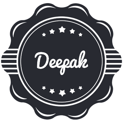 Deepak badge logo