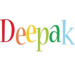 Deepak birthday logo