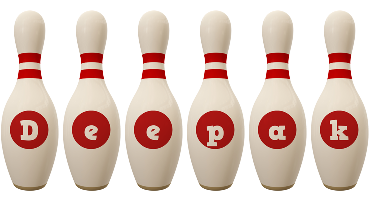 Deepak bowling-pin logo