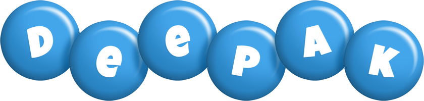 Deepak candy-blue logo