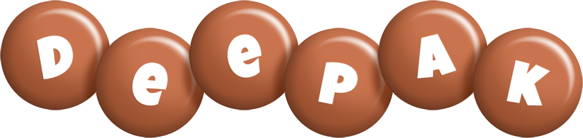 Deepak candy-brown logo