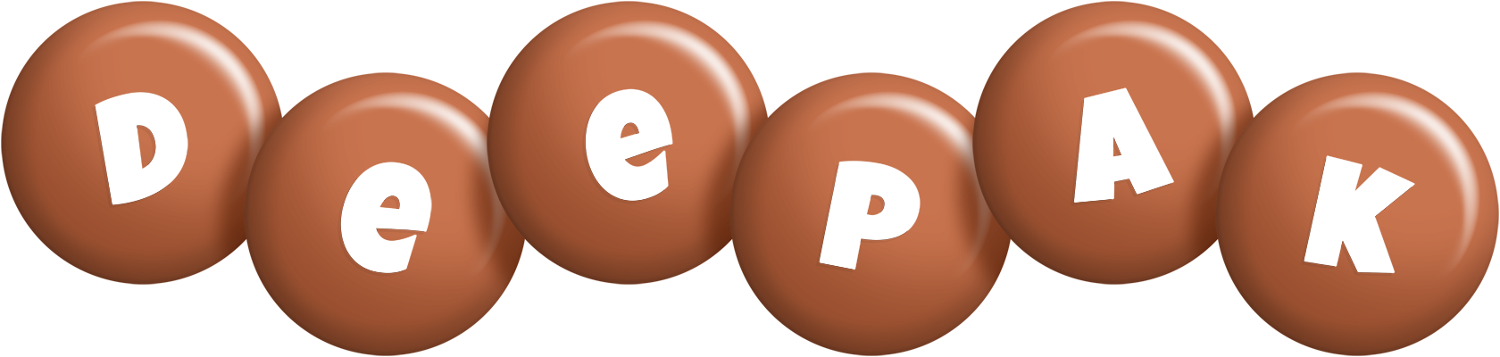 Deepak candy-brown logo
