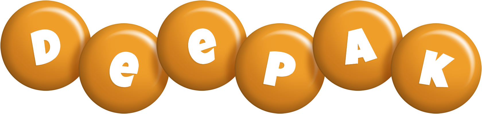 Deepak candy-orange logo