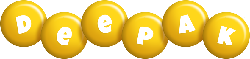 Deepak candy-yellow logo