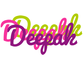 Deepak flowers logo