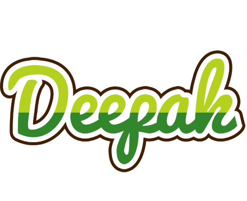 Deepak golfing logo