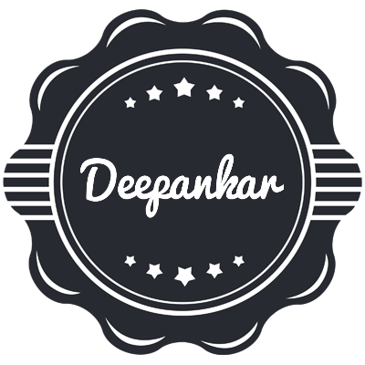 Deepankar badge logo