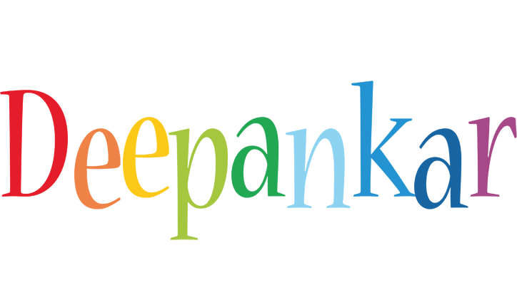 Deepankar birthday logo