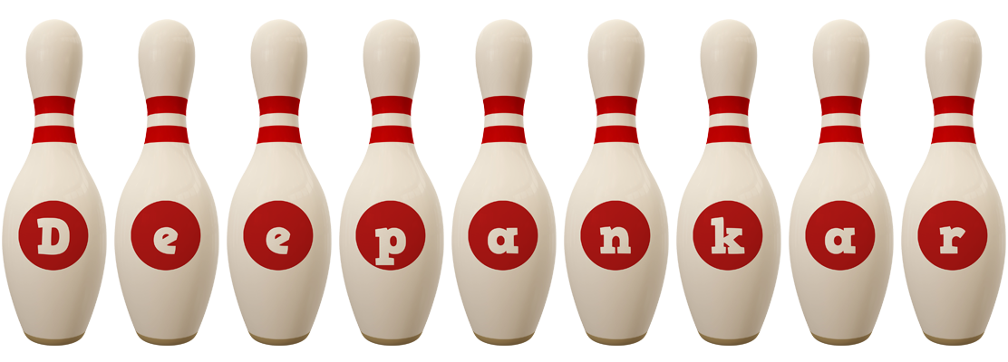Deepankar bowling-pin logo