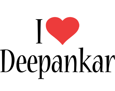 Deepankar i-love logo