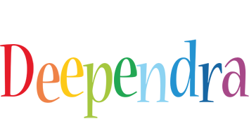 Deependra birthday logo