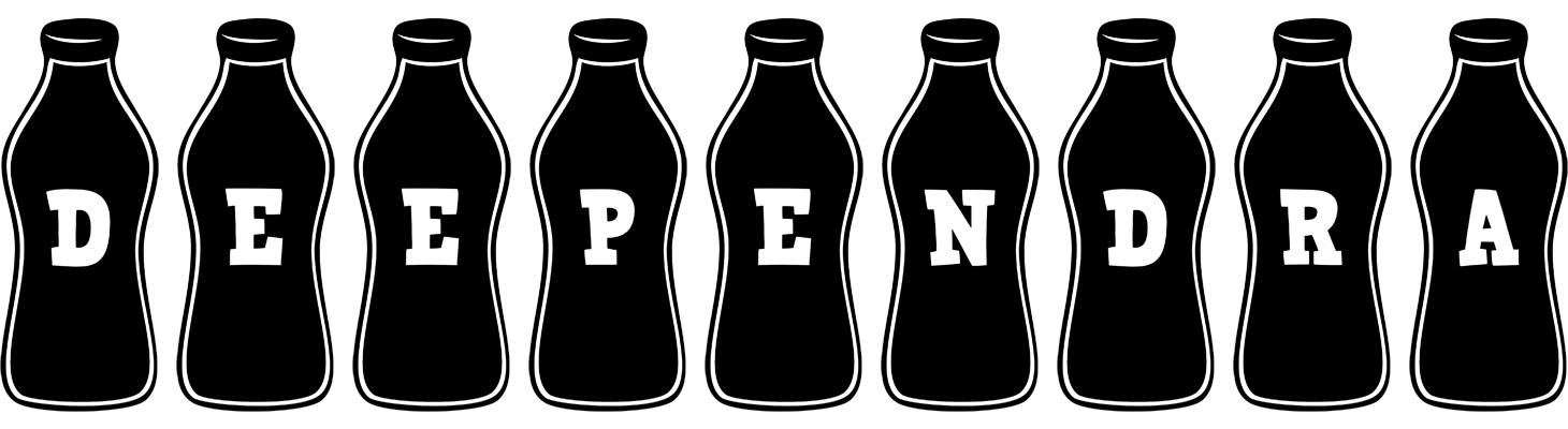 Deependra bottle logo