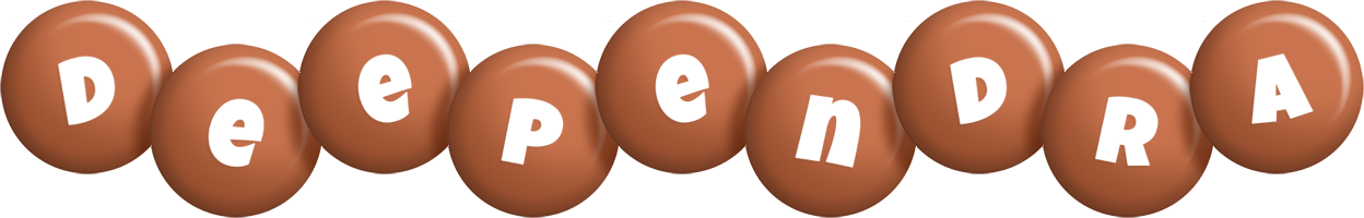 Deependra candy-brown logo