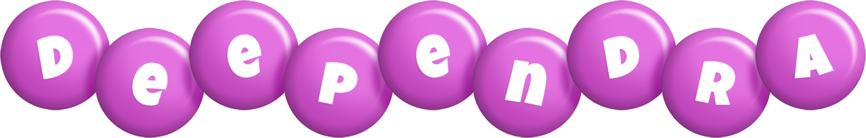 Deependra candy-purple logo