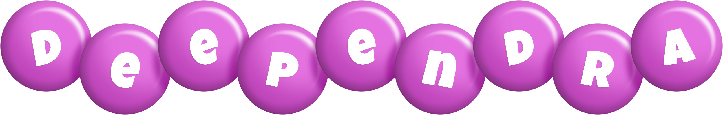 Deependra candy-purple logo