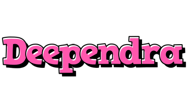Deependra girlish logo