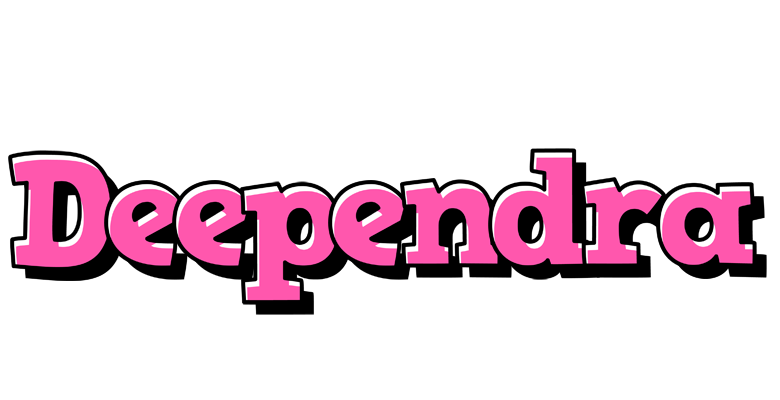 Deependra girlish logo