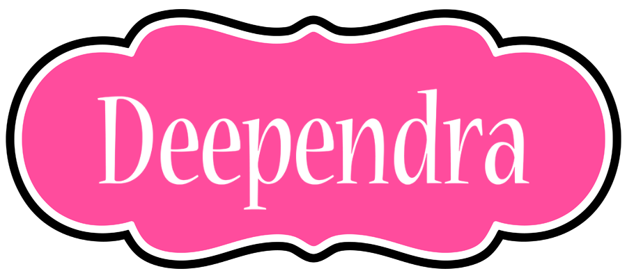Deependra invitation logo