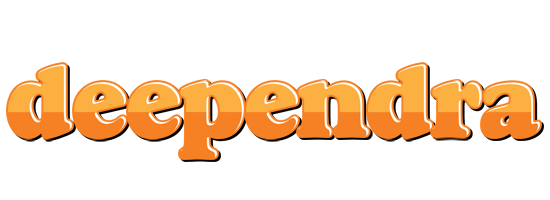 Deependra orange logo