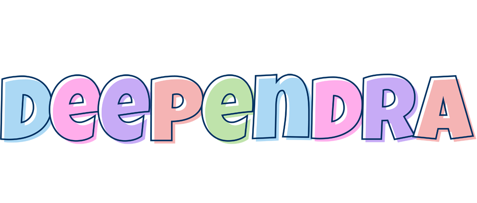 Deependra pastel logo