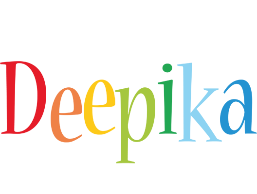 Deepika birthday logo