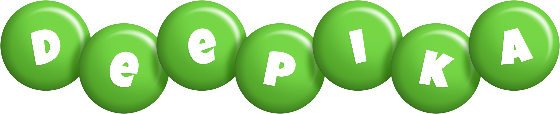 Deepika candy-green logo
