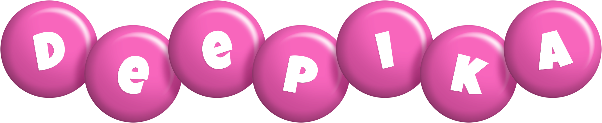 Deepika candy-pink logo