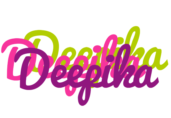 Deepika flowers logo