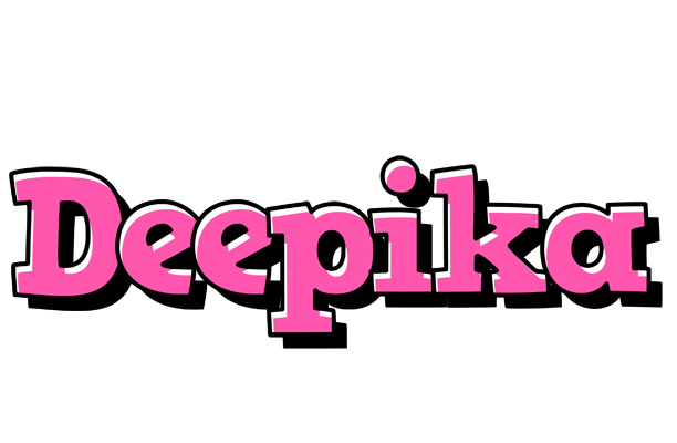 Deepika girlish logo