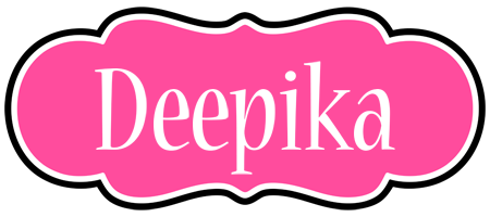 Deepika invitation logo