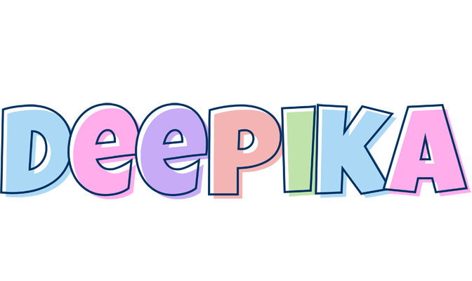 Deepika pastel logo
