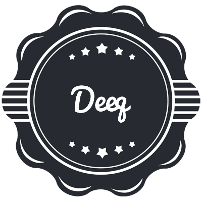 Deeq badge logo