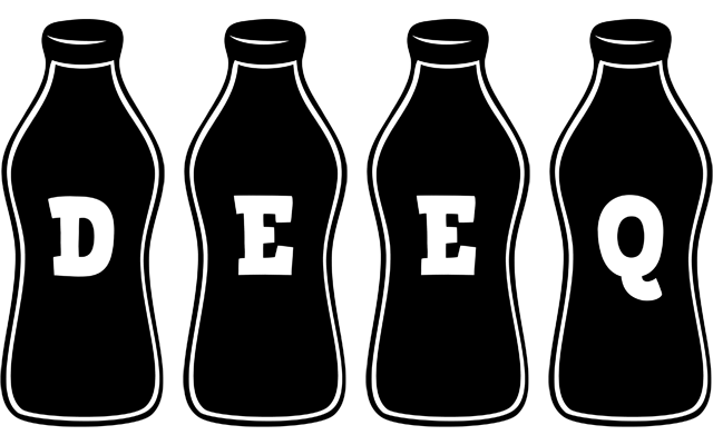 Deeq bottle logo