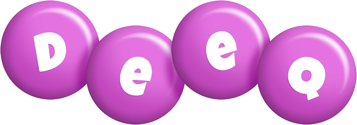 Deeq candy-purple logo