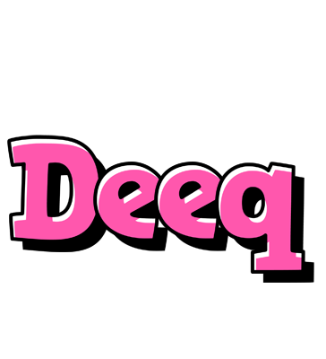 Deeq girlish logo