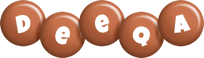 Deeqa candy-brown logo