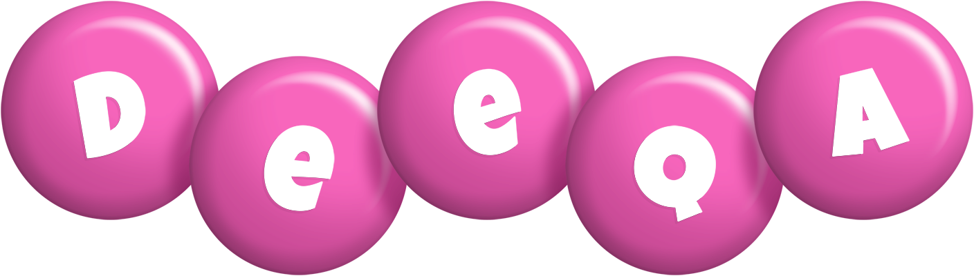 Deeqa candy-pink logo