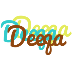 Deeqa cupcake logo