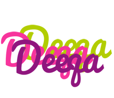 Deeqa flowers logo