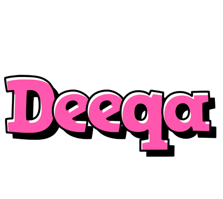 Deeqa girlish logo