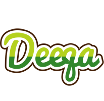 Deeqa golfing logo