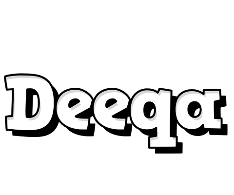 Deeqa snowing logo