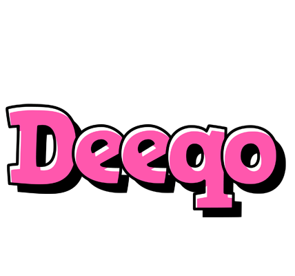 Deeqo girlish logo