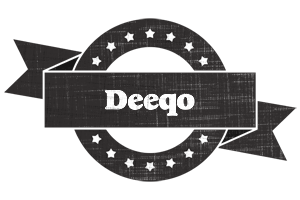 Deeqo grunge logo