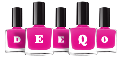 Deeqo nails logo