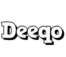 Deeqo snowing logo