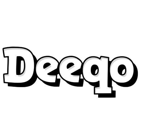 Deeqo snowing logo