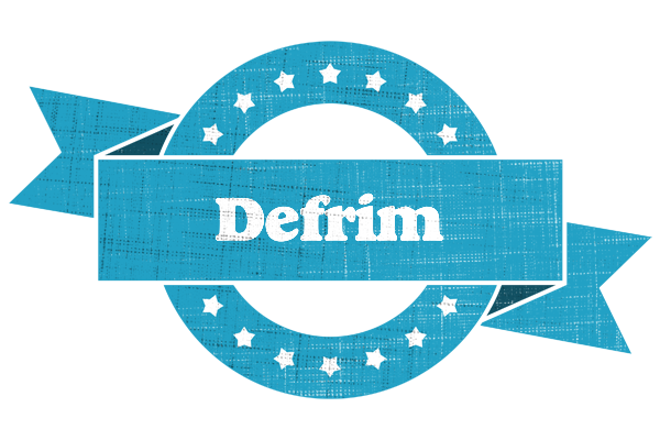 Defrim balance logo