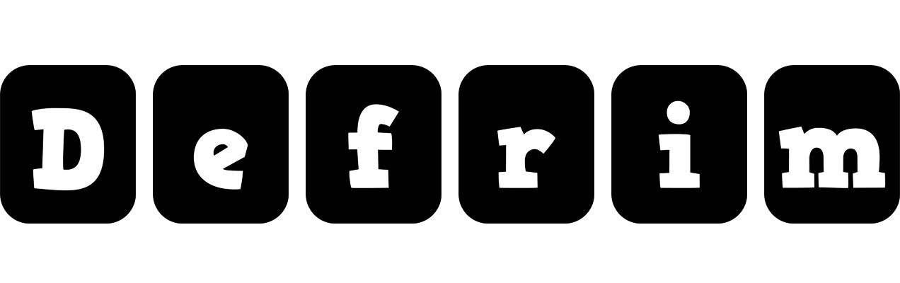 Defrim box logo